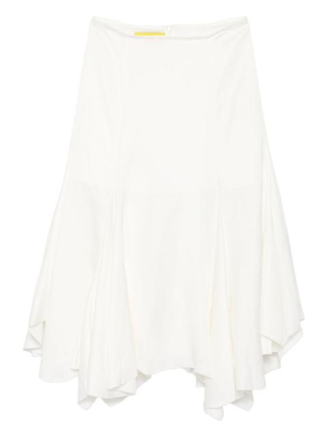 handkerchief-hem skirt