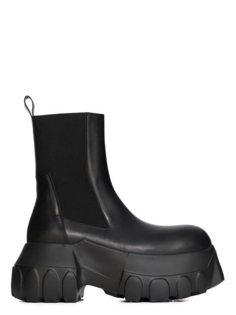 Black Porterville Beatle Mega Tractor Chelsea Boots