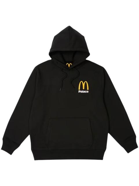 x McDonald's logo-print hoodie