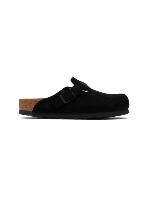 Black Regular Boston Soft Footbed Slip-on Loafers