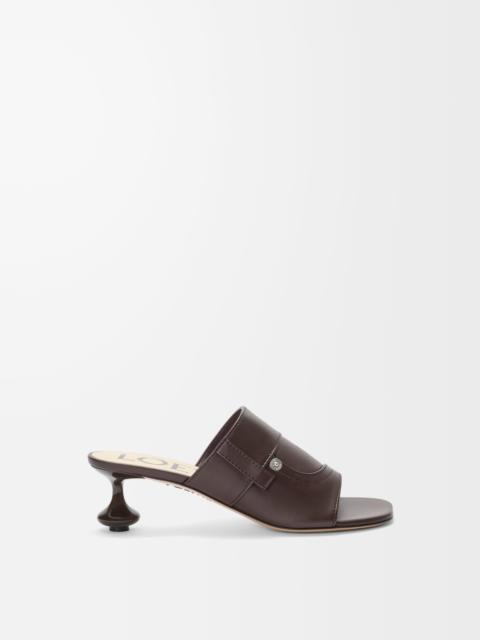 Toy Panta slide in lambskin