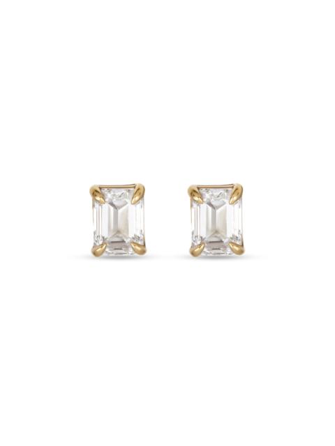 LAB-Created Diamond Mirror Studs