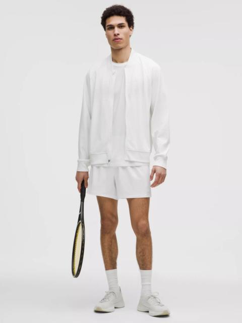 Mesh-Panelled Tennis Short 5"