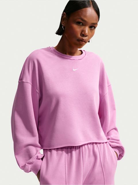 Nike Sportswear Chill Terry Women's Oversized French Terry Crew-Neck Sweatshirt