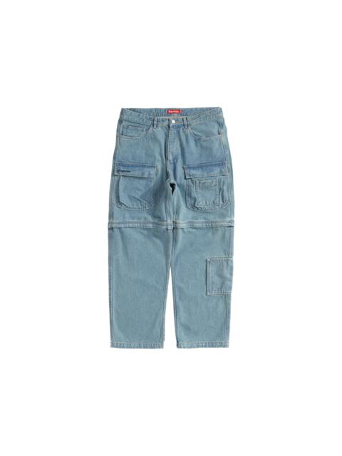 Supreme Zip-Off Utility Pant Denim