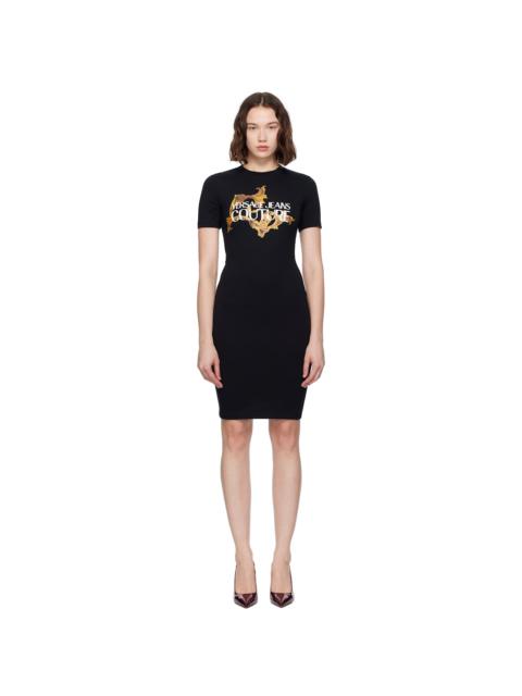 Black Vestiti Jersey Stretch Minidress