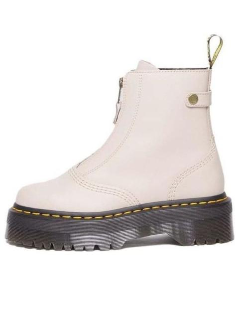 (WMNS) Dr. Martens Jetta Platform Boots 'Vintage Taupe' 27656348