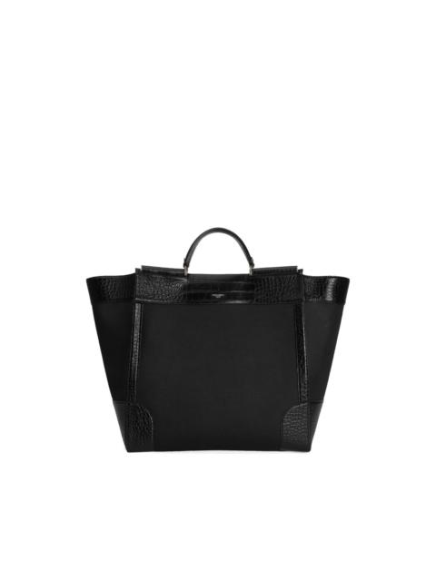leather tote bag