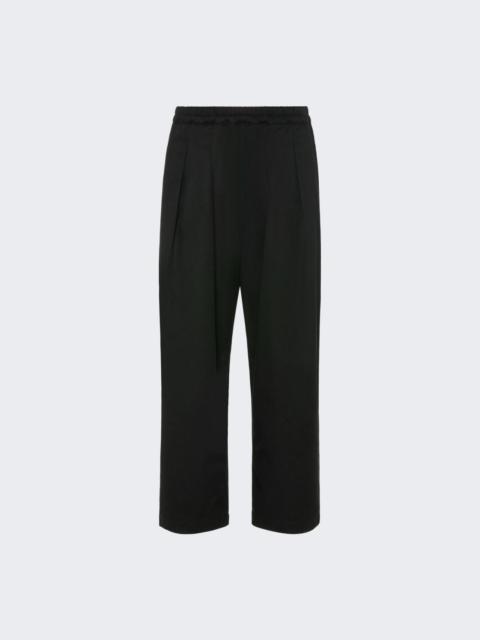 Pleated Pants Black