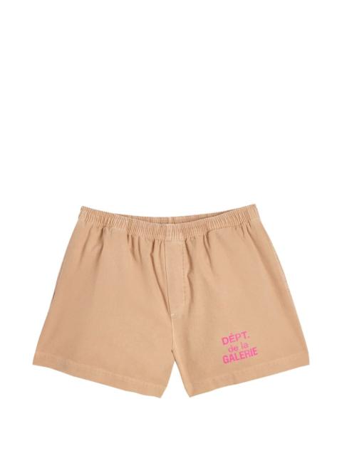 logo-detail track shorts