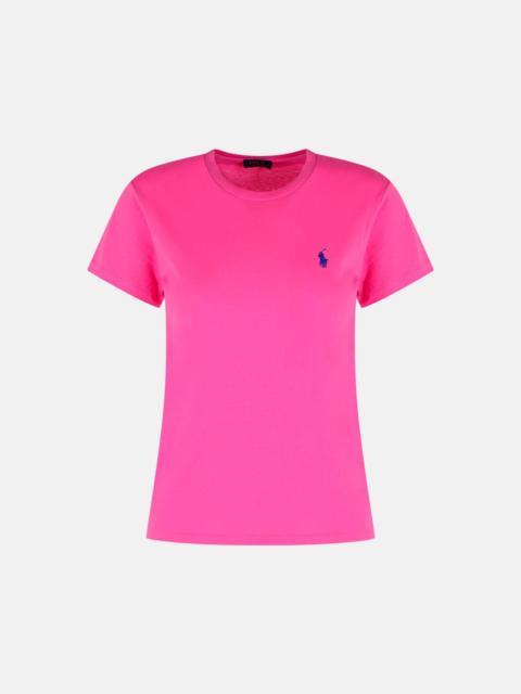 FUCHSIA COTTON T-SHIRT