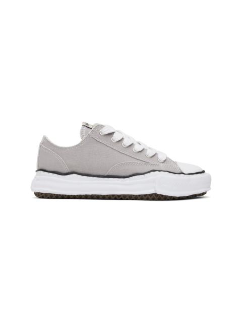 Gray Peterson OG Sole Canvas Low-Top Sneakers