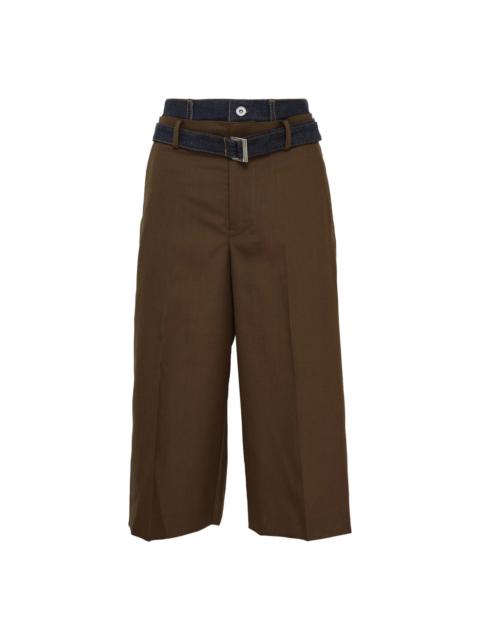 Suiting x Denim Pants