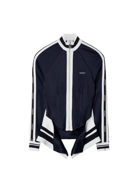 Dark Blue Corset Track Jacket
