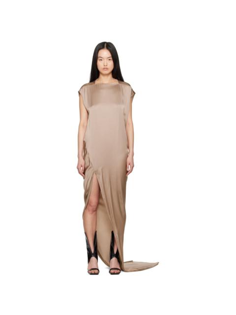 Taupe Hollywood Edfu T Maxi Dress