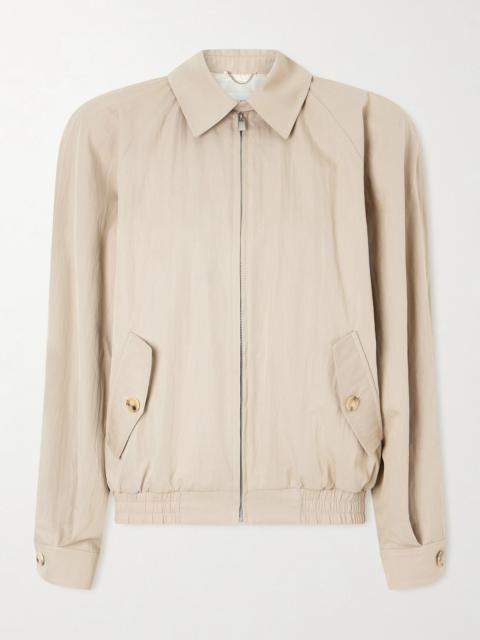 Embroidered Cotton-blend Jacket