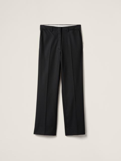 Pinstripe pants