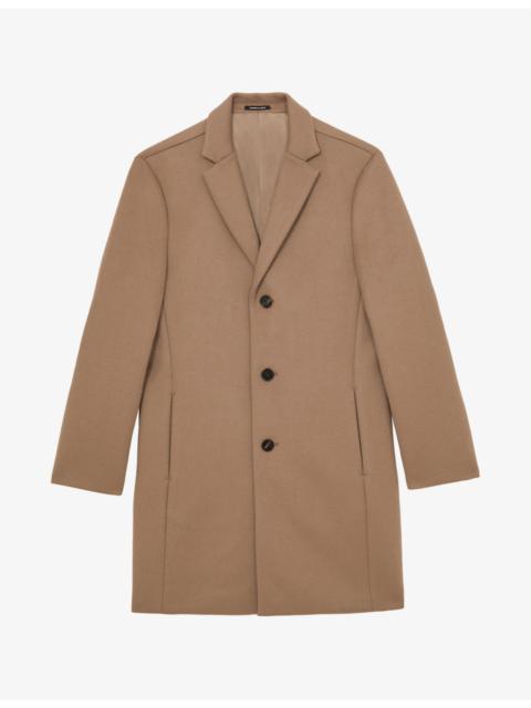 Gable Single-Breasted Wool-Blend Overcoat