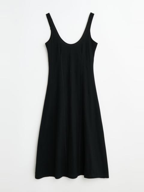 Blade Dress Black High Twist Jersey