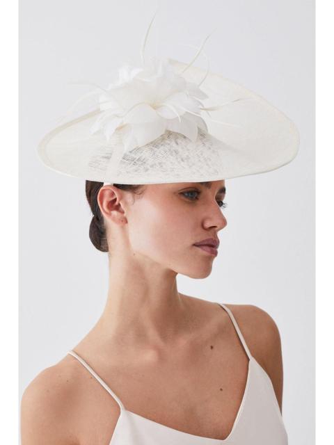 Feather & Quill Disc Fascinator