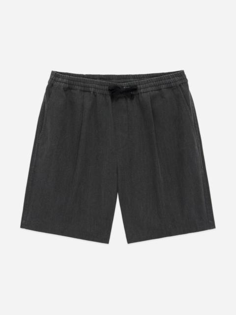 Drawstring Short - Charcoal HBT