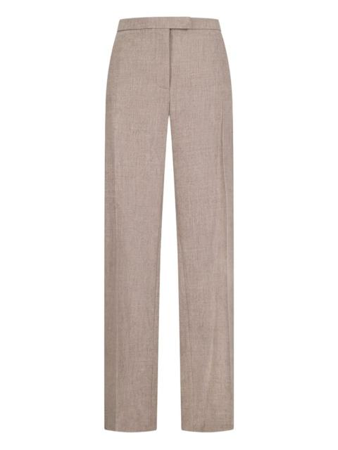 Miles concealed-fastening trousers