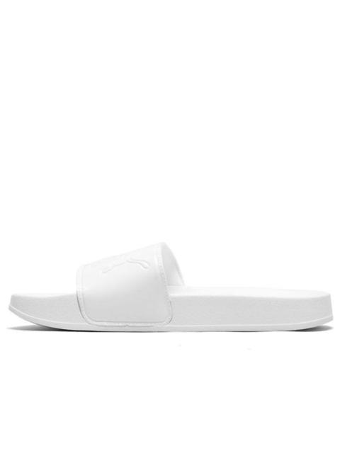 (WMNS) PUMA Leadcat Patent Slide White 367282-02