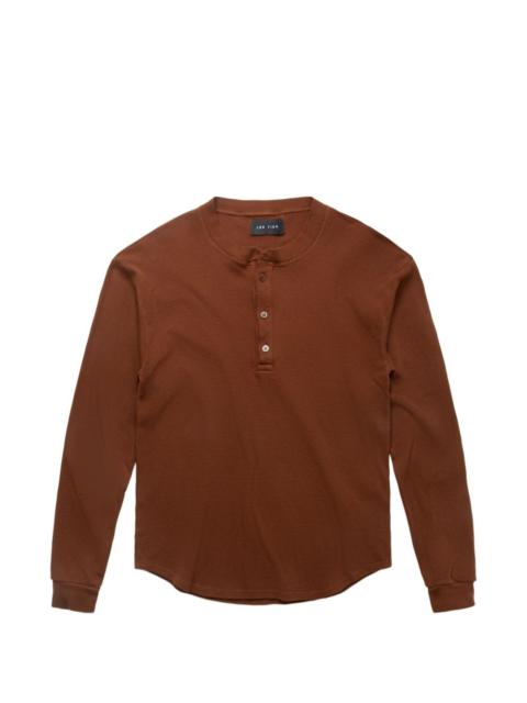 long-sleeve polo shirt
