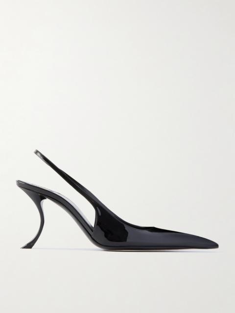Apolline Patent-leather Slingback Pumps