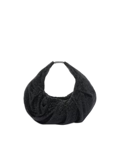 small crystal-embellished tote bag