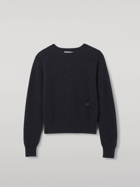 Cairn Blue Donegal Cashmere Jumper