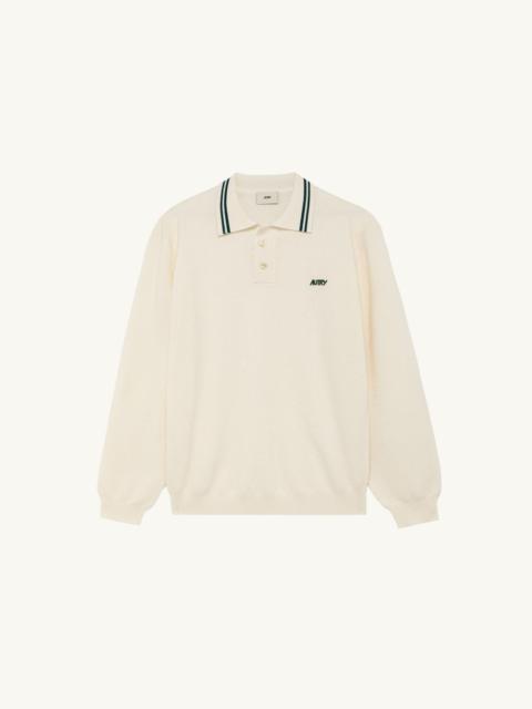 UNISEX KNIT WOOL POLO