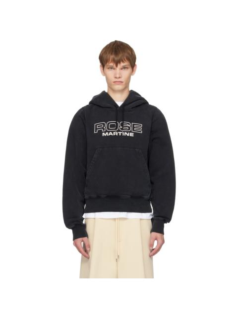 Black Shrunken Hoodie