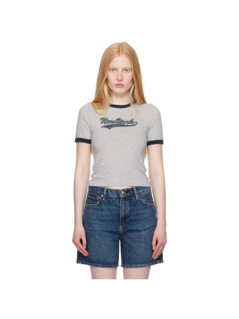Gray Mica Ringer T-shirt