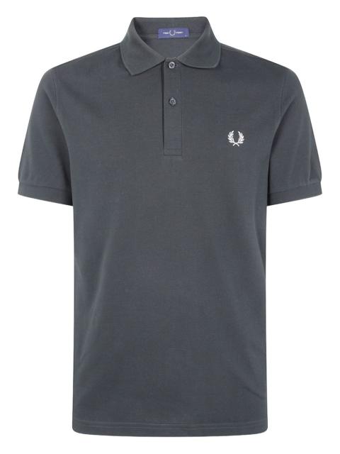 logo-detail polo shirt