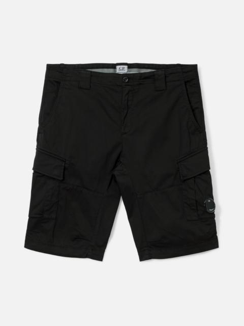 BERMUDA CARGO IN SATIN STRETCH