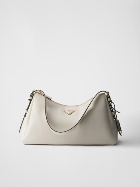 Prada Aimèe large leather shoulder bag