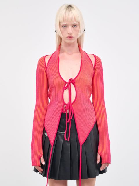 Rib Knit Shrug Sleeves