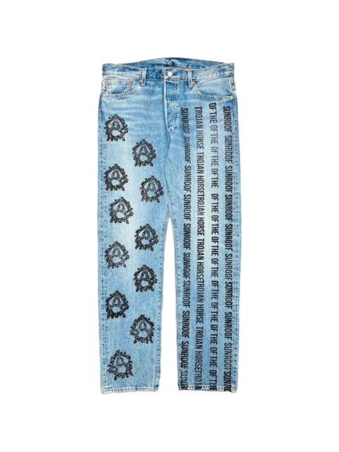 x Levi's x Virgil Abloh Sunroof of the Trojan Horse jeans