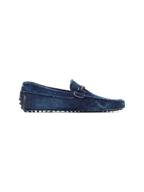 Double T denim loafers