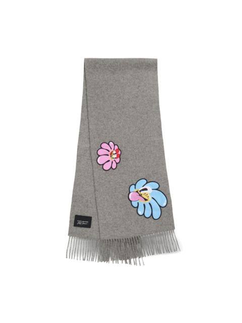 The Daisy fringed scarf