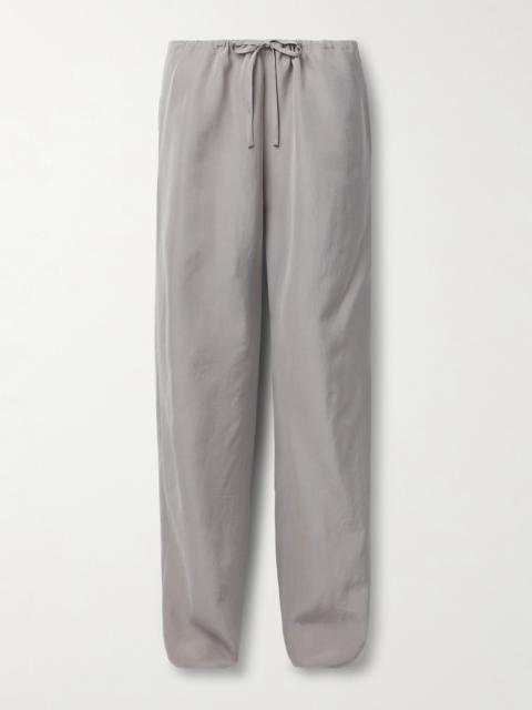 Jugi Silk Wide-leg Pants