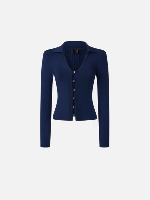 LONG-SLEEVED SWEATER WITH WIDE NECKLINE