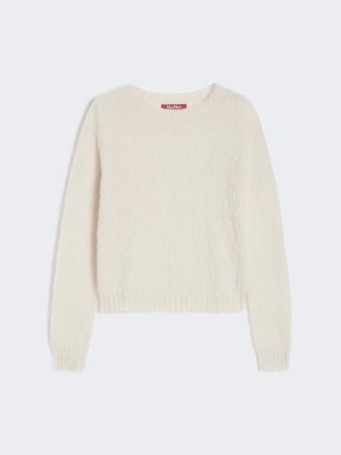 ACETO Crewneck sweater in mohair blend yarn