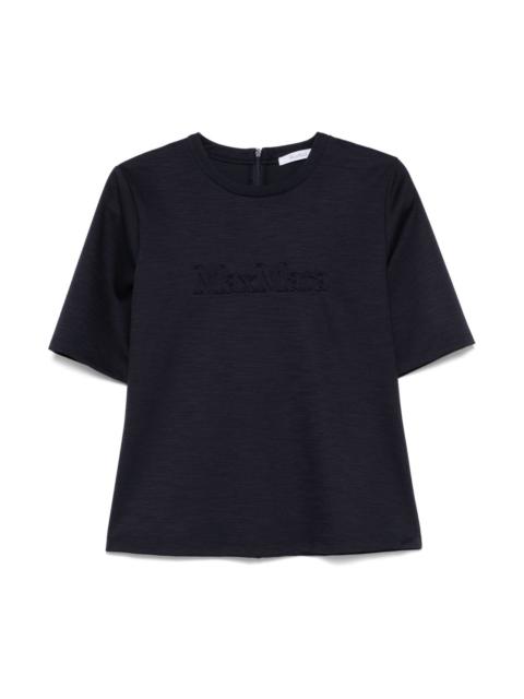 Logo wool t-shirt