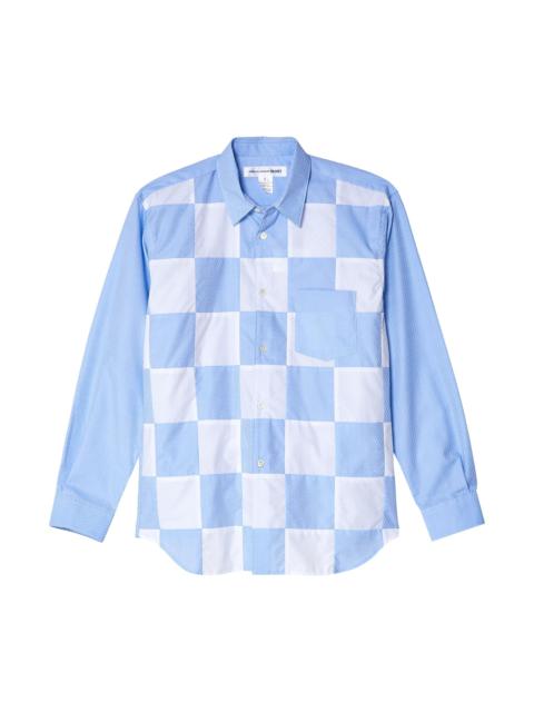 CHECK-PATTERN COTTON SHIRT