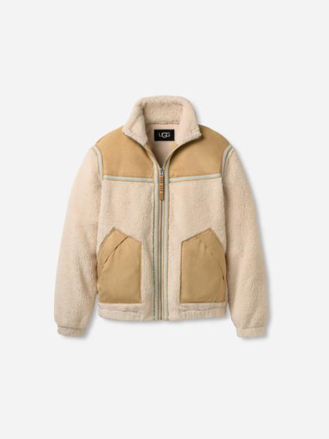 ® Women's Tasman Jacket Polyester Tops in Cream/Sand