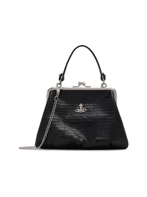 Black Granny Frame Bag