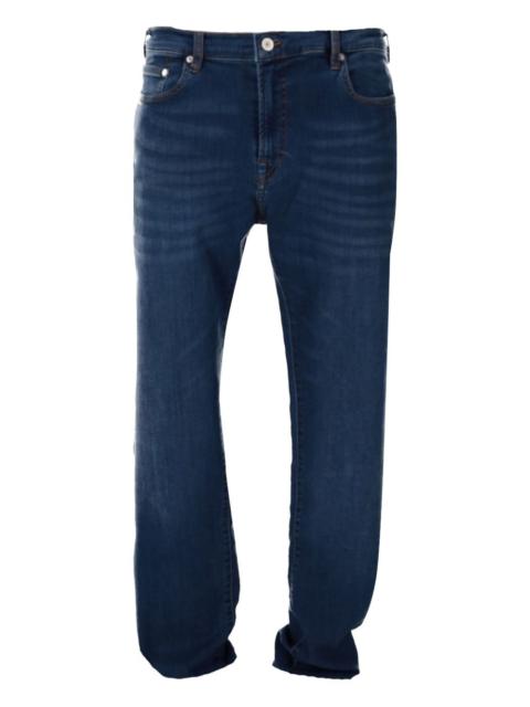 straight-leg jeans