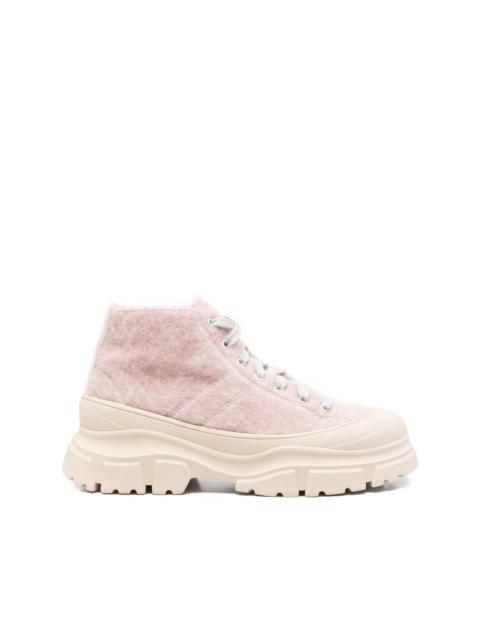 Fairway lug-sole trainers